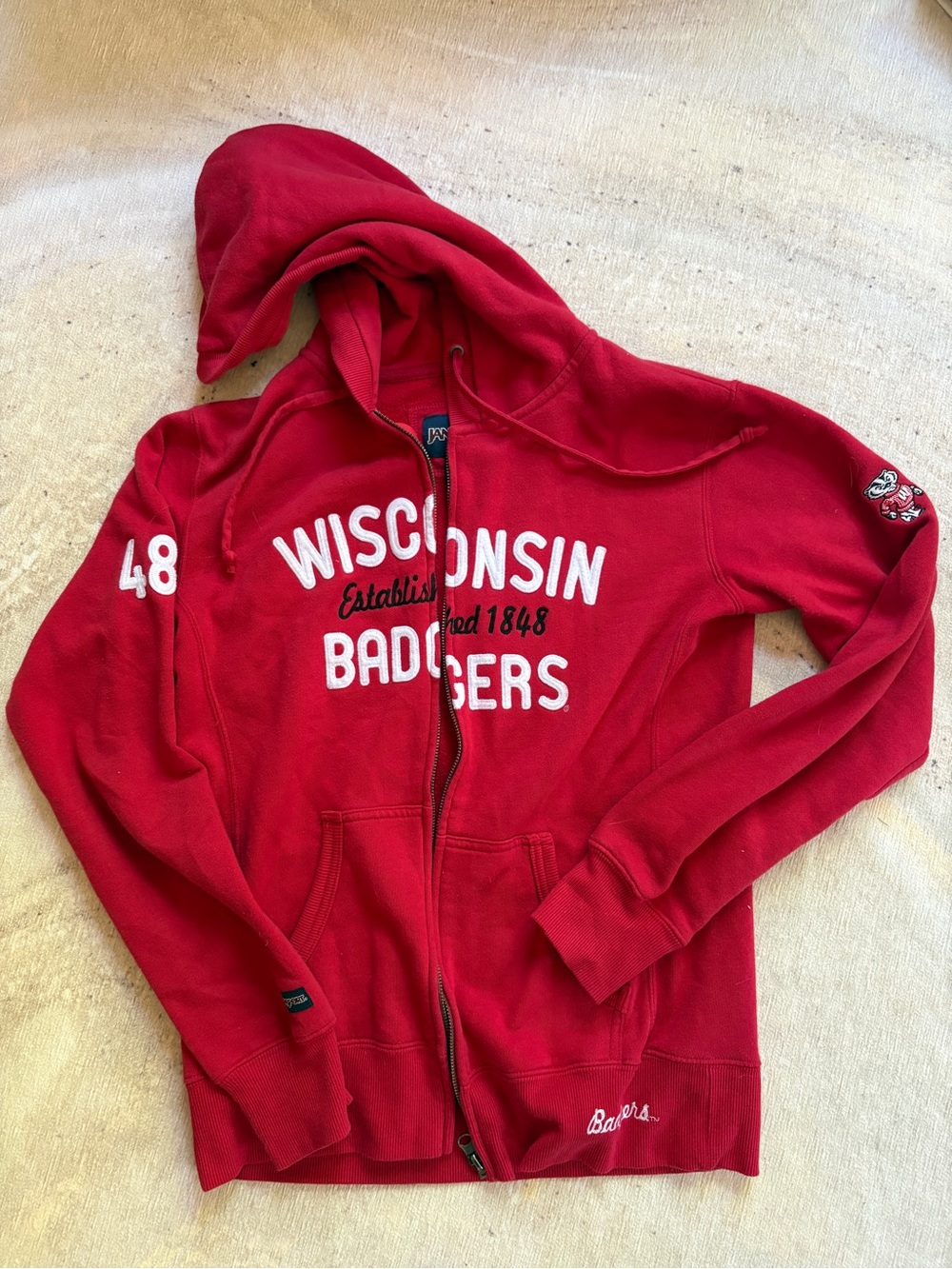 Jansport Red Full-Zip Hoodie